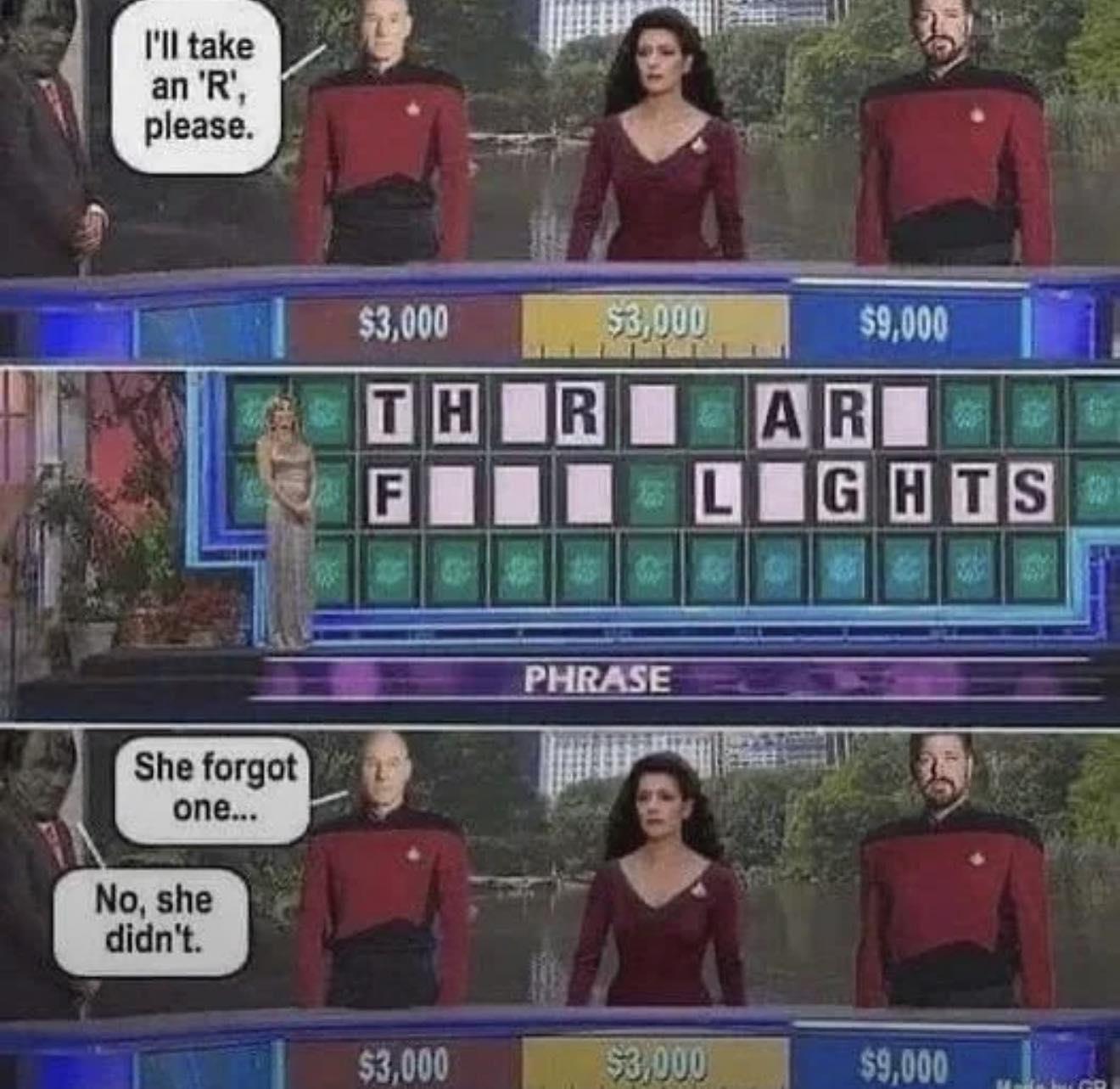 FIVE LIGHTS