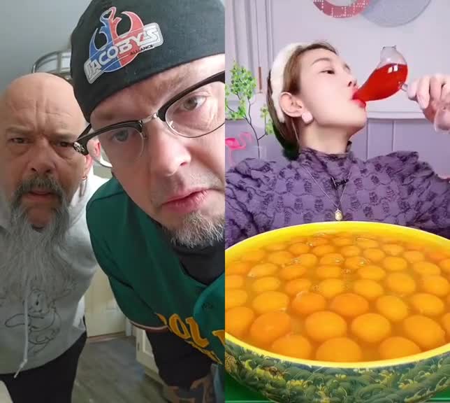 Gunna Shit Yellow - Asian girl eats tons of eggs