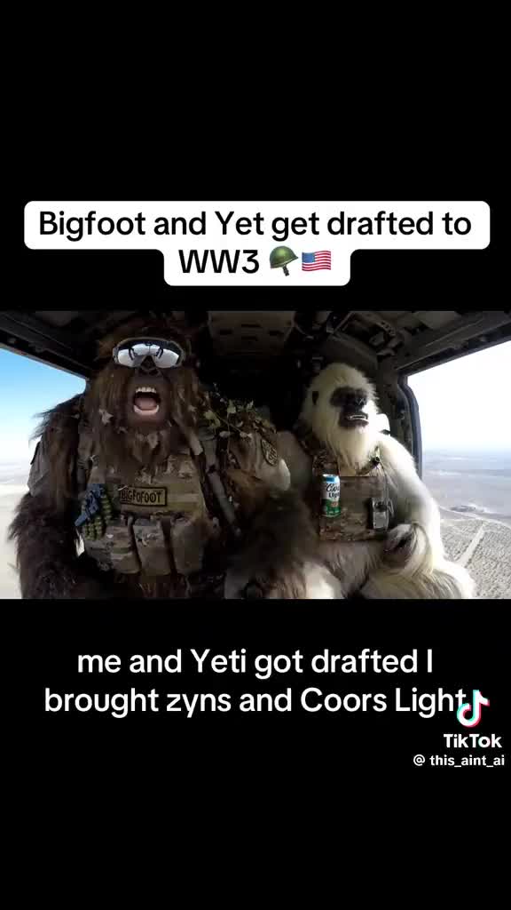 Outdoor_Yeti - #ww3 #ww3memes #aibigfoot #bigfoot #ai #fypage #fyp #viral