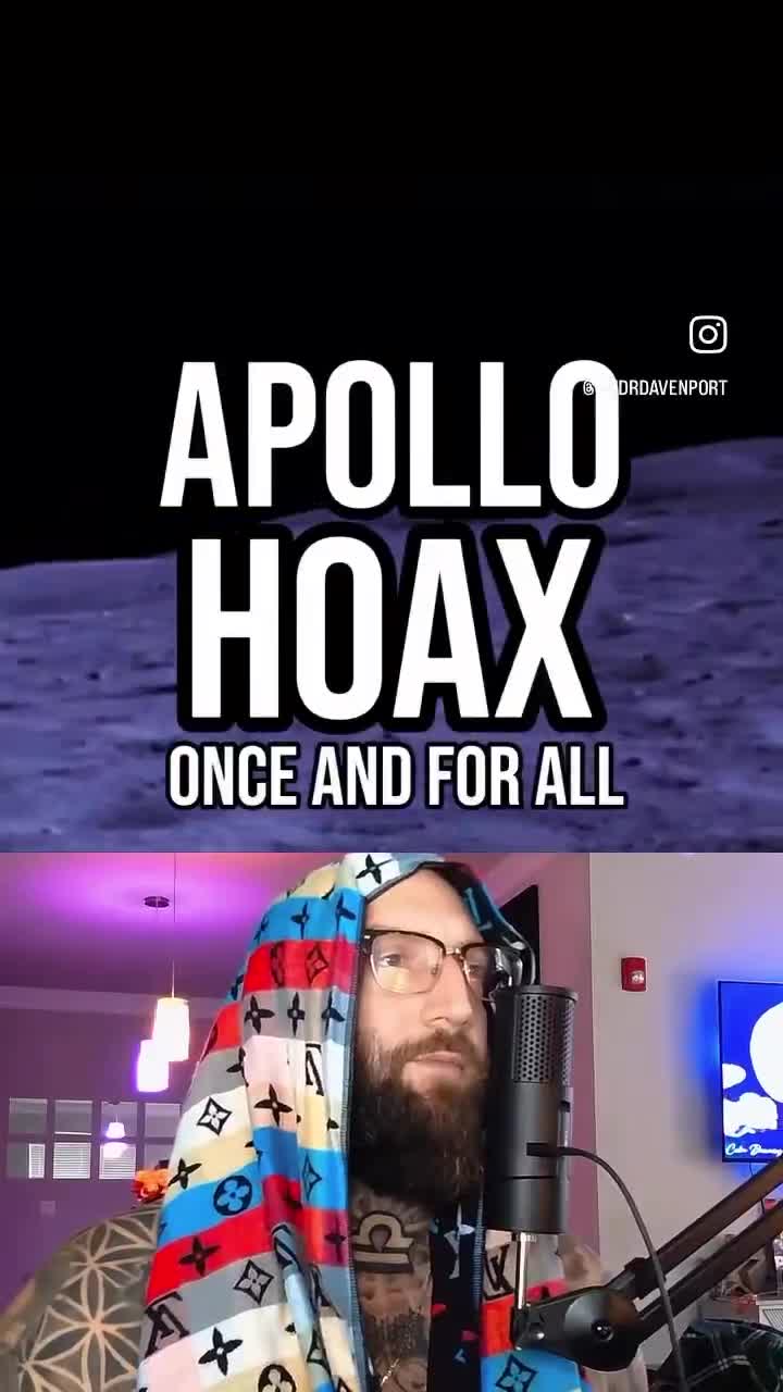 Owen Benjamin  - Currently the only evidence of the moon landing is that there is a bo...