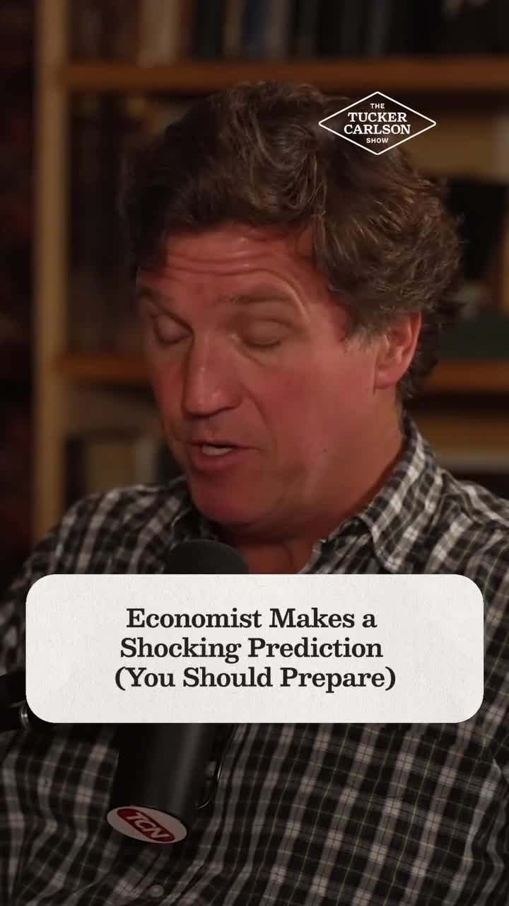 863K views · 9.1K reactions | Richard Werner on what’s to come and how to handle it. | Tucker Carlson Network