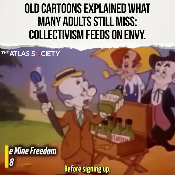 110K views · 5K reactions | Collectivism begins with promises of equality and ends with coercion. | The Atlas Society
