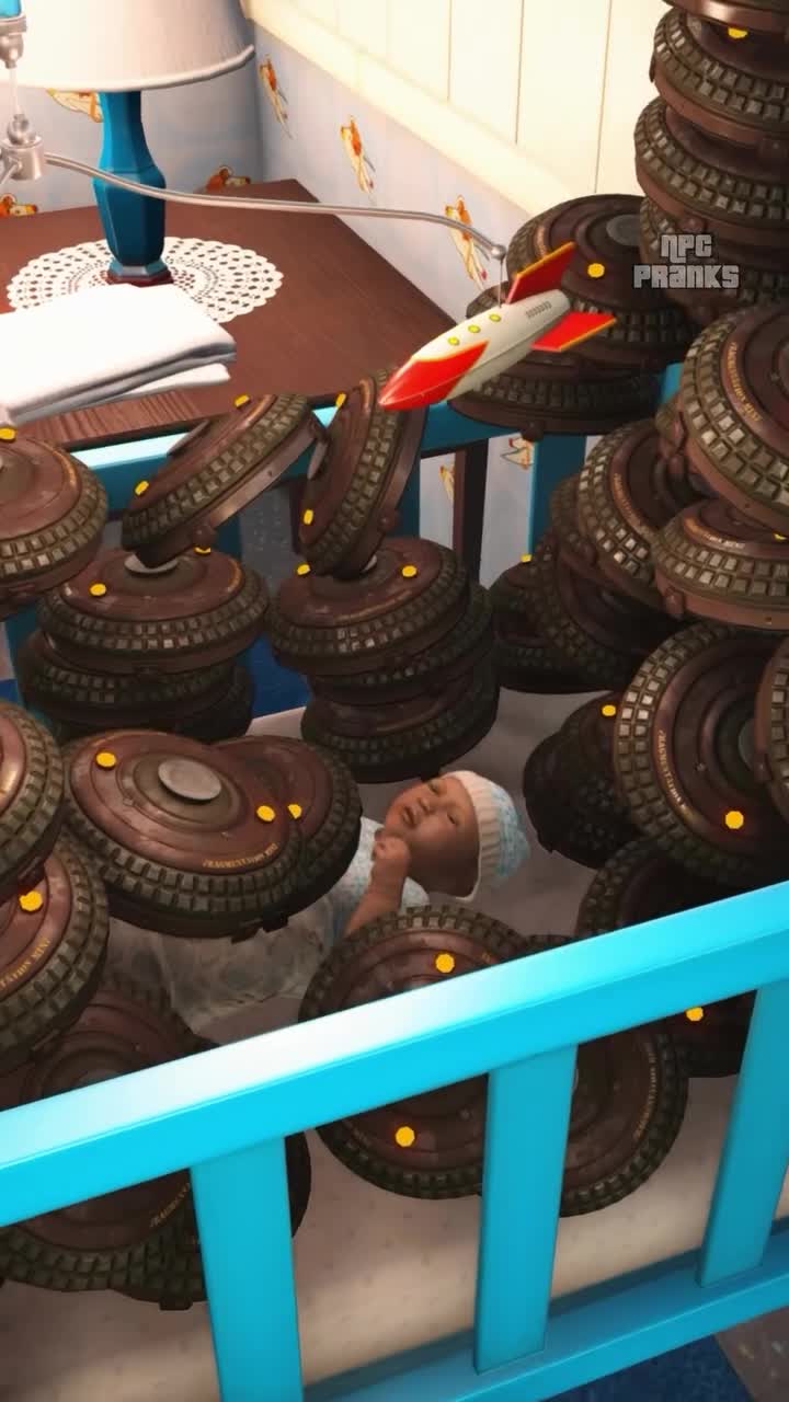 16K views · 5.8K reactions | Exploding baby prank on Codsworth  #fallout #fallout4 #fallout3 #falloutnewvegas #bethesda | NPCPranks