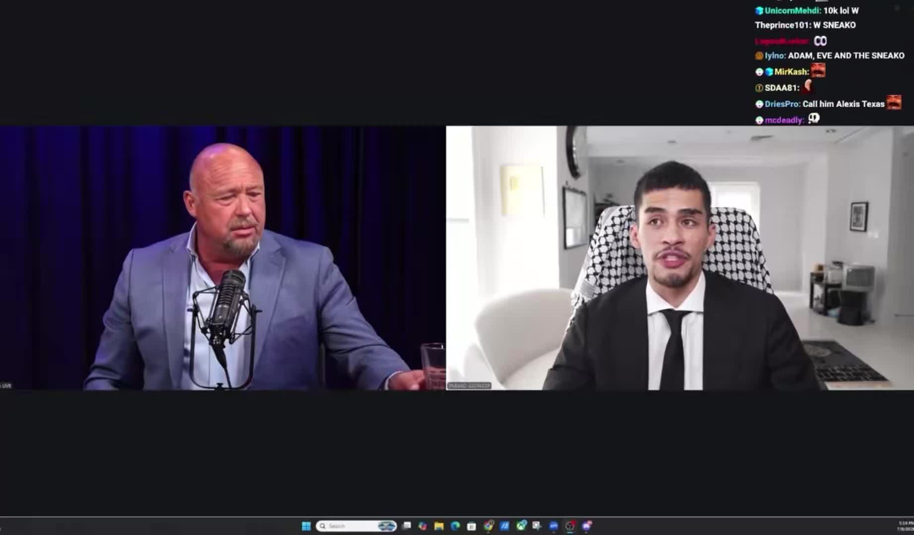 AutisticClips - Alex Jones making fun of Sneako and Islam is genuinely the funniest t...