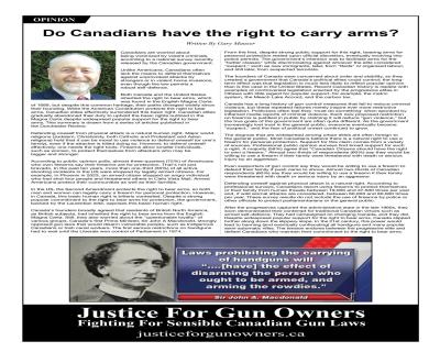 Canadian Firearms - Justice for Gun owners Thumbnail