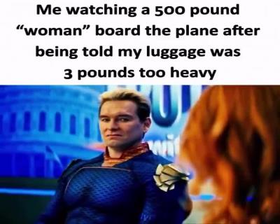 MERICA MEMED - Fat people should pay more for airline tickets Thumbnail
