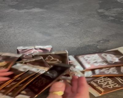 Trading card pack opening Thumbnail